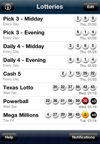 LottoSuite - Texas Lottery Results App for iPad - iPhone