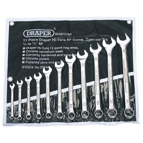 11 Piece Imperial Combination Spanner Set - Classic Spares