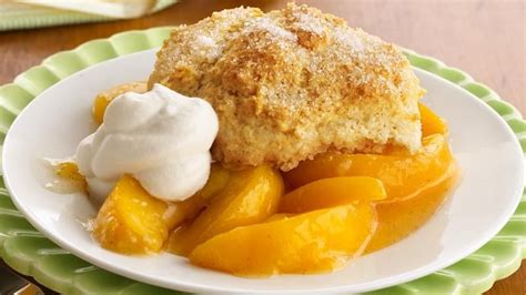 Peach Cobbler recipe from Betty Crocker