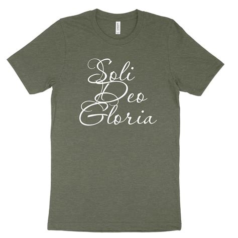 Soli Deo Gloria (Script) Tee | Missional Wear