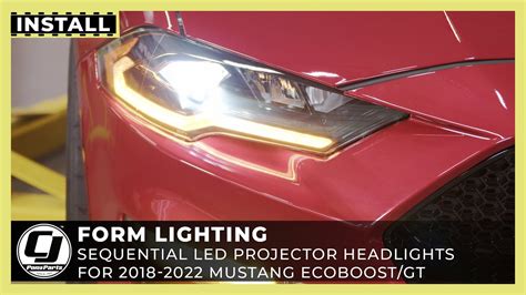 2018-2023 Mustang Projector Headlights Create an Exotic Custom Look ...