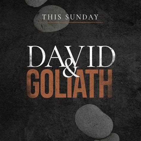 David and Goliath - Sermon Series Graphics | Sermon Images | Messenger Graphics