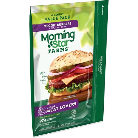 MorningStar Farms Veggie Burgers, Meat Lovers, 16 India | Ubuy