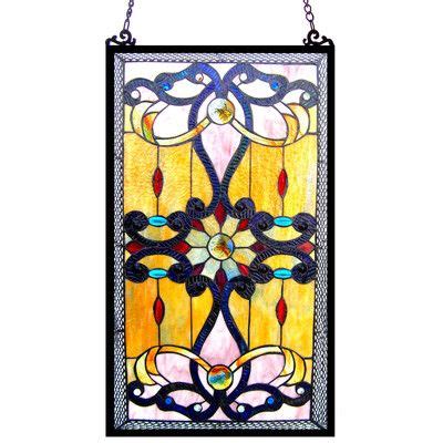 Look what I found on Wayfair! | Stained glass panels, Fine art lighting ...