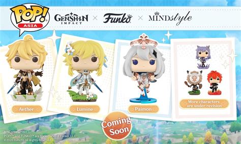 เปิดตัว Funko Pops ของตัวละครจาก Genshin Impact ประเดิมด้วย Aether, Lumine และ Paimon เตรียมวาง ...