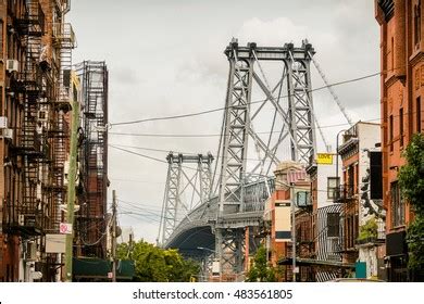 Williamsburg Bridge Brooklyn Stock Photo 483561805 | Shutterstock