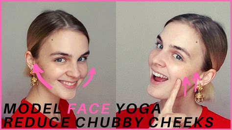 Reduce Chubby Cheeks | 6 effective Cheekbone Exercises | Model Face Yoga 2020 (fast results ...