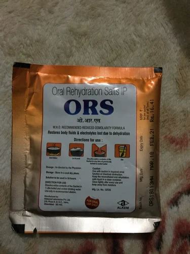 ORS Sachets - Retailers in India