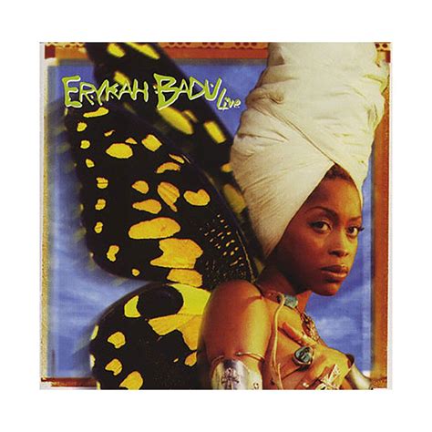 Erykah Badu – Live – 1997 – R&B (Different size) | Music album covers ...