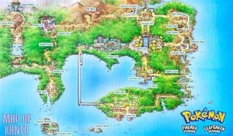 Kanto | Pokemon Legend Wiki | Fandom