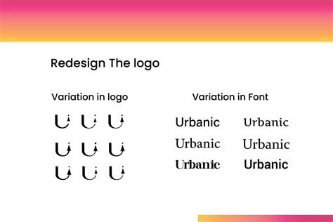 Urbanic Logo Redesign on Behance