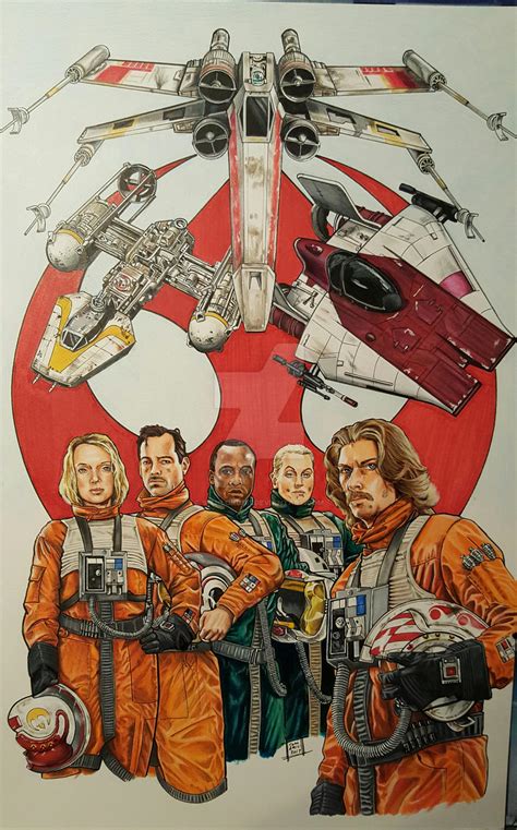 Star Wars Rogue One Rebel Pilots by sithlord151 on DeviantArt