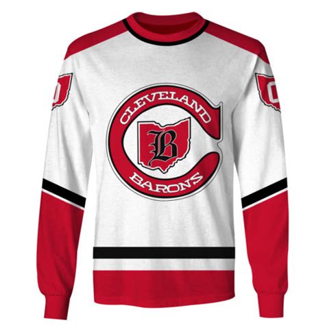 Personalized Cleveland Barons 1976 Throwback Vintage NHL Hockey Jersey - YourGears