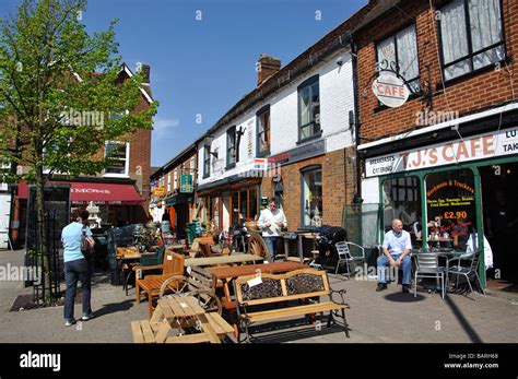 High Street, Old Town, Stevenage, Hertfordshire, England, United Stock ...