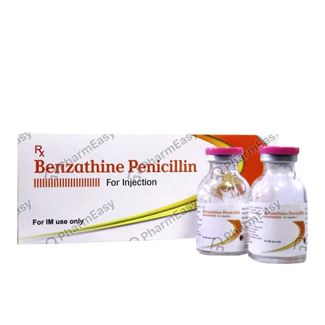 Buy Benzathine 2400000 IU Powder For Injection (1) Online at Flat 18% ...