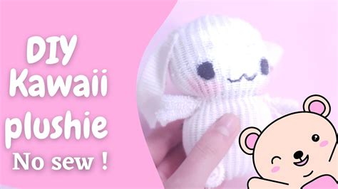 DIY Kawaii plushie !!! (NO SEW ) SUPER EASY - DIY TIME - YouTube