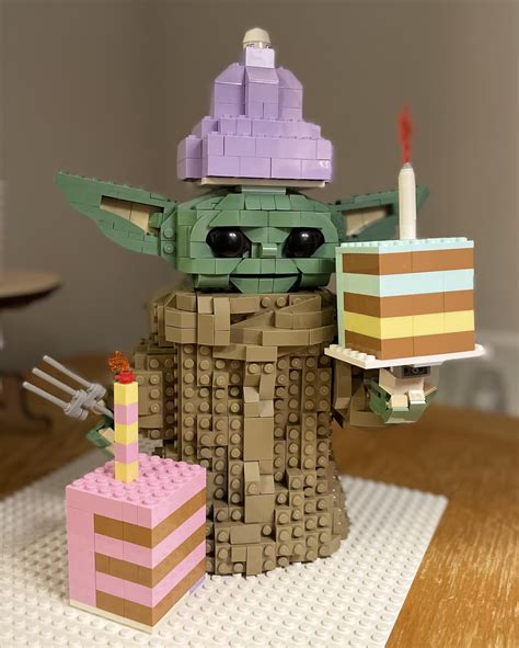 Lego Birthday Grogu (The Child) : r/StarWars