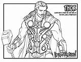 Avengers Thor Coloring Pages At GetColoringscom  Free printable sketch template