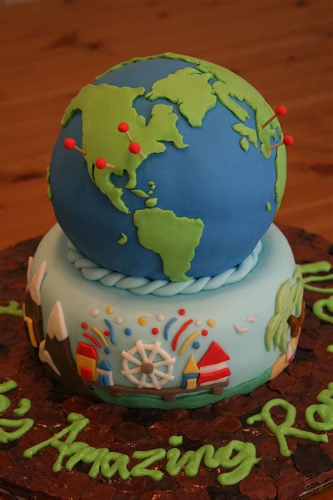 Toast and Shelly: Globe Cake