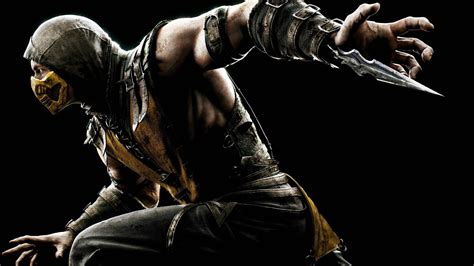 2560x1440 Mortal Kombat X Scorpion 1440P Resolution HD 4k Wallpapers ...