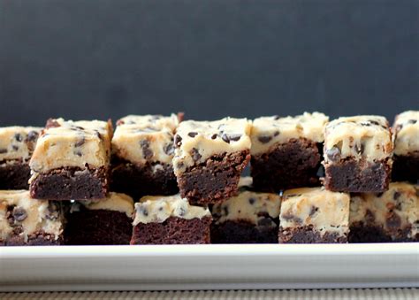 Cookie Dough Brownies • Bakerita