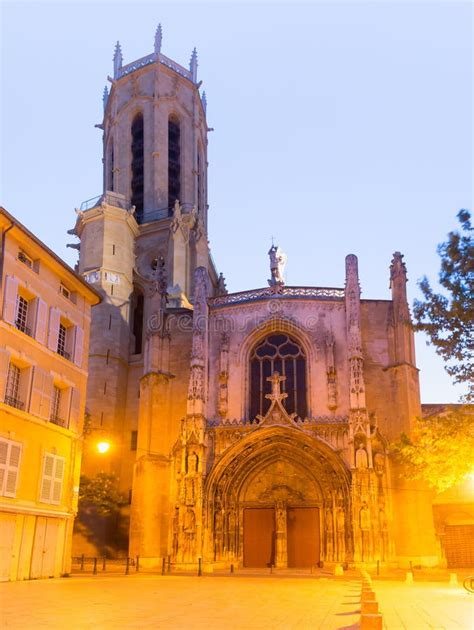 Aix Cathedral in Aix-en-Provence, France Stock Photo - Image of provance, heritage: 150735394