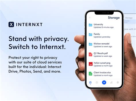 Internxt Decentralized Cloud Storage: 2TB Plan (5-Yr Subscription ...