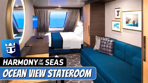 Harmony Of The Seas Forward Ocean View Stateroom Full Tour Review 4k ...