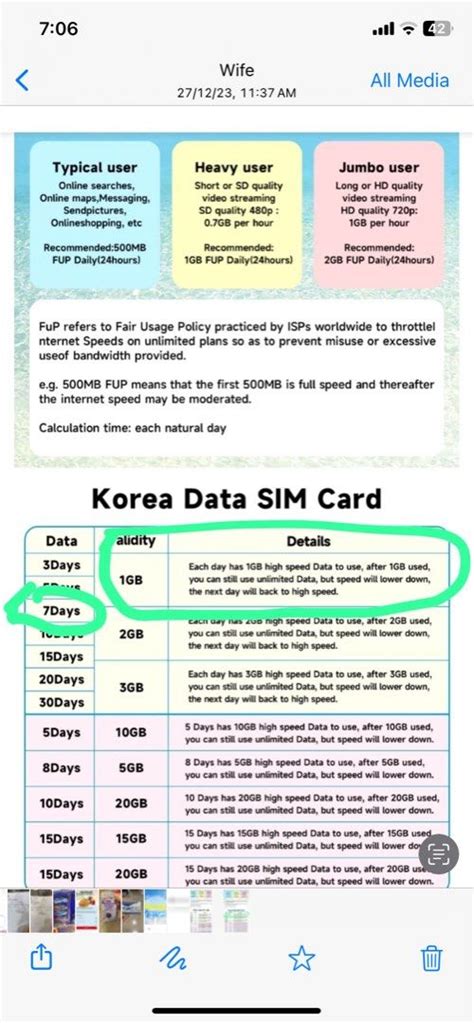 KOREA DATA SIM CARD, Mobile Phones & Gadgets, Mobile & Gadget Accessories, Sim Cards on Carousell