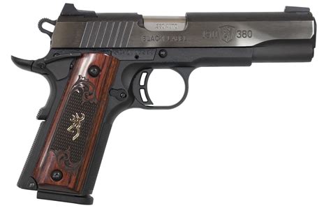 Browning 1911-380 Medallion Pro Full-Size 380 ACP with Checkered Rosewood Grips | Sportsman's ...