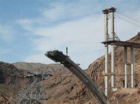 Hoover Dam Bypass Bridge Construction - YouTube