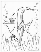 Finding Nemo Bruce Coloring Pages 2025 sketch template
