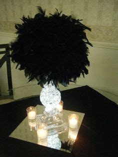 styrofoam ball centerpieces | Bre2Be's feather pom centerpieces : wedding Centerpieces 009 ...