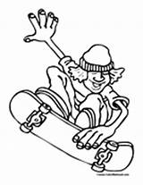 Skateboard Ramp Coloring Pages sketch template
