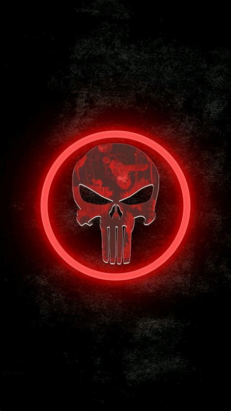 Punisher Skull Logo Wallpaper