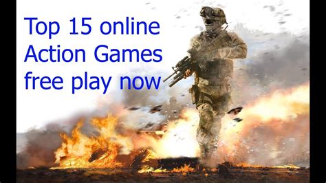 top 15 online action games free play now - YouTube