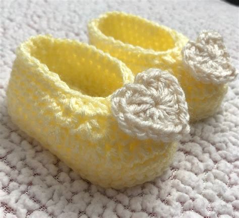 Yellow Baby Shoes | Etsy