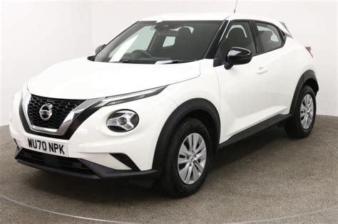 Used 2020 WHITE NISSAN JUKE Hatchback 1.0 DIG-T VISIA 5d 116 BHP for ...