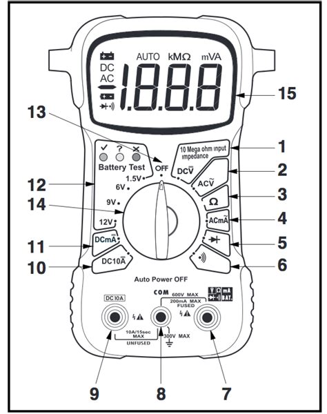 Electronics for Bachelor: Multimeter