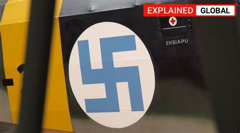 Explained: Why Finland’s air force stopped using swastika symbol | Explained News - The Indian ...