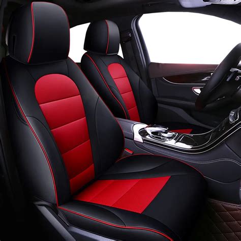 Cowhide automobiles Auto Leather set car seat covers for honda accord 2003 2007 2018 honda civic ...