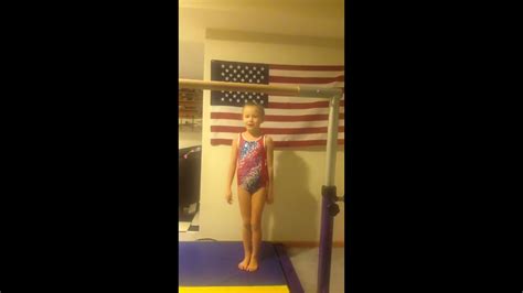 Level 2 Gymnastics Bar Skills/ Routine - YouTube