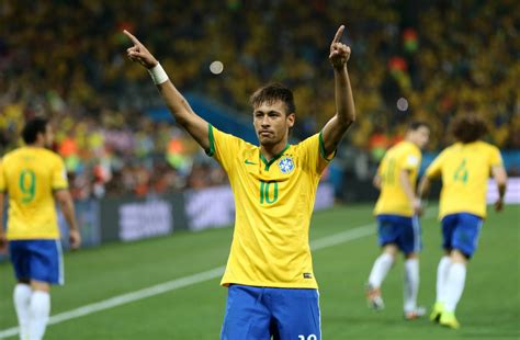 neymar-celebrating-his-first-goal-in-the-world-cup-2014 | Neymar Jr ...