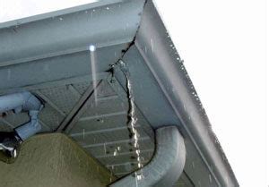 How To Repair A Corner Gutter Seam Leak - A & B Gutters