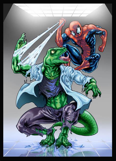 Lizard vs Spider-Man by sonicboom35 on DeviantArt