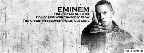 One Shot Eminem Facebook Cover Photo