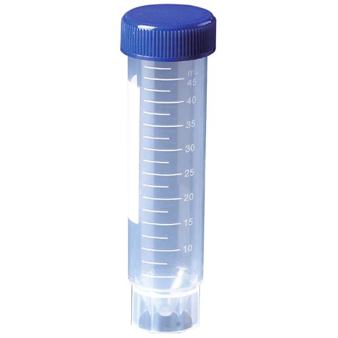 MTC Bio C2605 Sterile 50mL Self-Standing Centrifuge Tube with Screw Cap