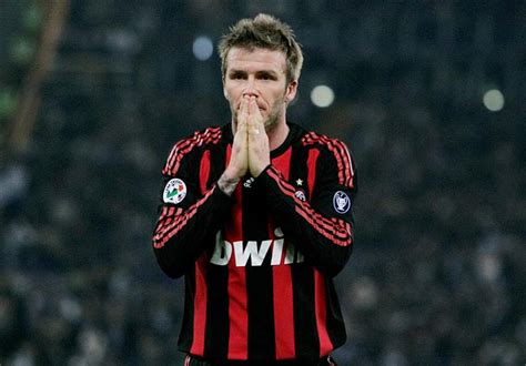 madesu blog: david beckham in ac milan