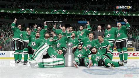 NHL 16 - Dallas Stars Stanley Cup Celebration - YouTube