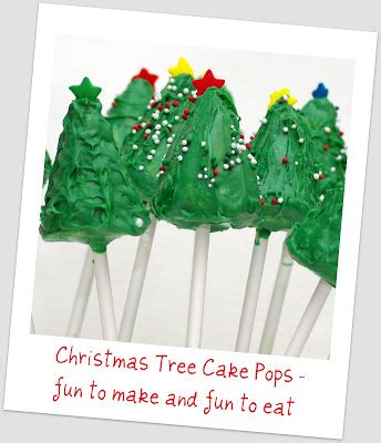 Within the Kitchen: Christmas Tree Cake Pops